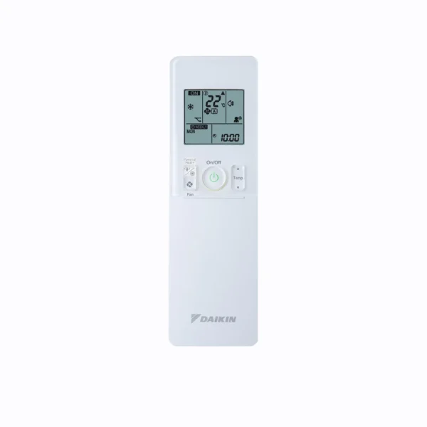 Daikin Perfera remote control for floor-mounted air conditioner with LCD screen